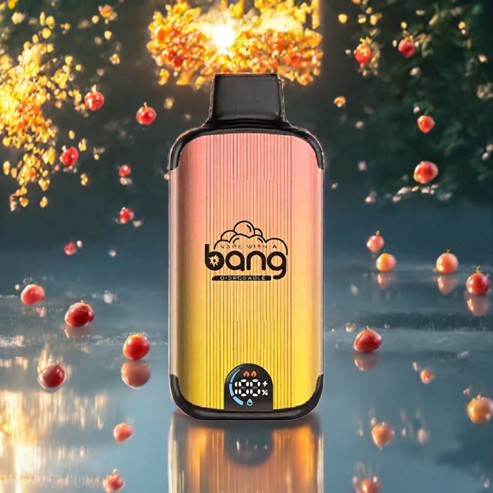 Bang 20000 Puffs ピーチアイス ジャパン まとめ買い 13400バッテリー Type-C充電 デュアルメッシュコイル スマートスクリーン