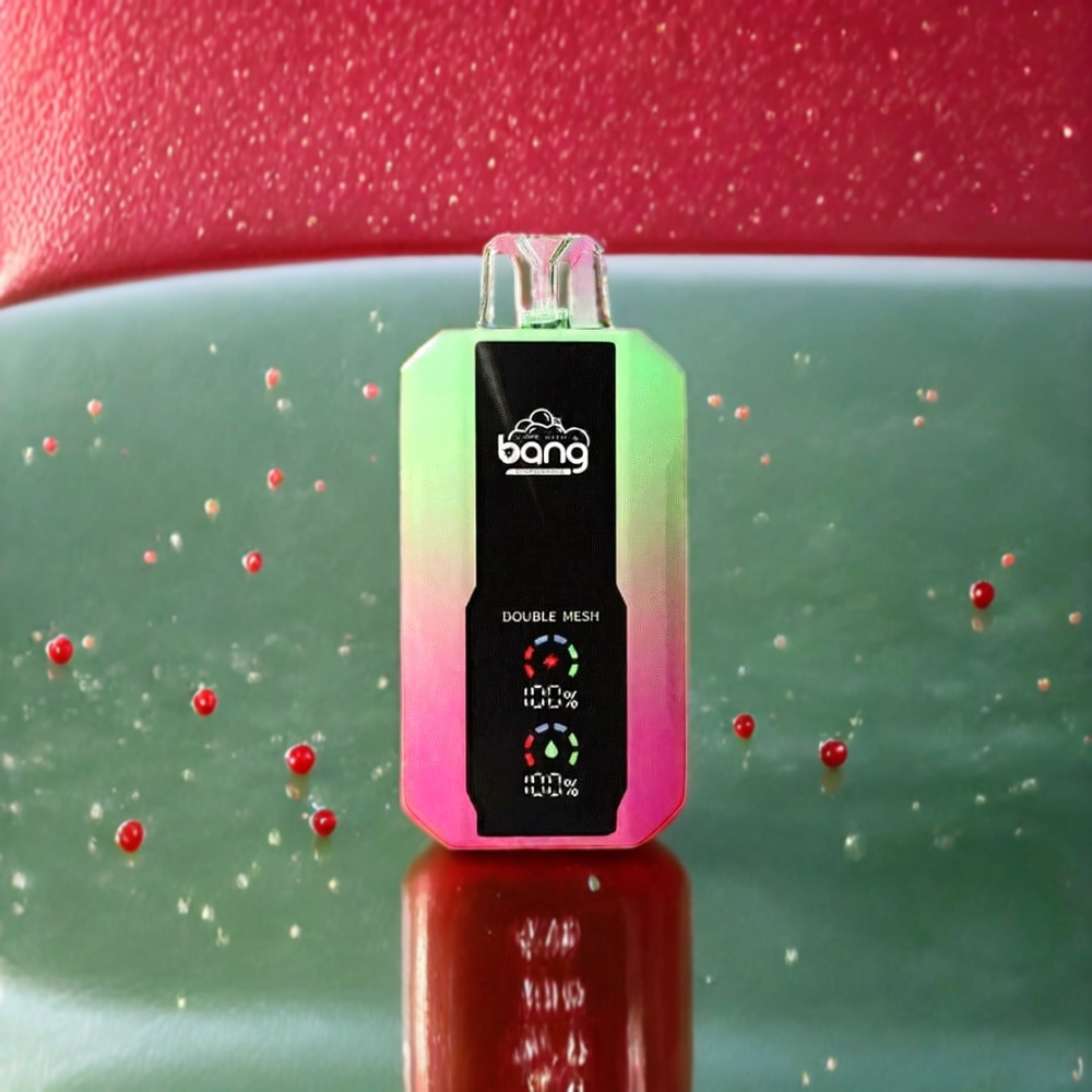 Bang 25000パフ 使い捨てベイプ スイカバブルガム 650mAh Type-C ジャパン まとめ買い