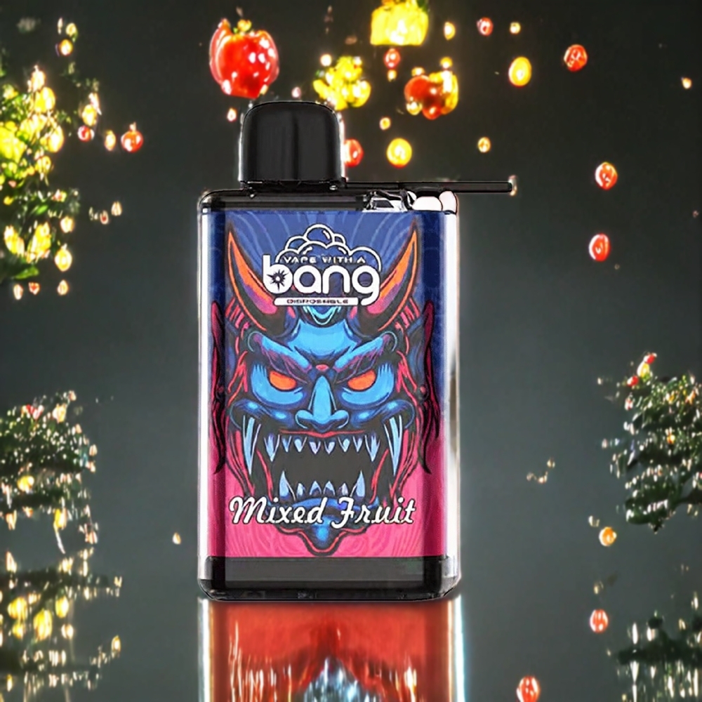 Bang 28000パフ ミックスフルーツ ジャパン まとめ買い ニコチン0%/2%/3%/5% バッテリー650mAh リキッド30ml