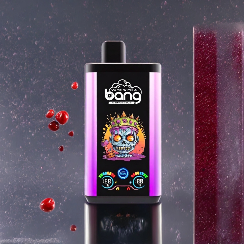 Bang 30K Pro 30000パフ パープルレイン＆ストロベリーレッドチェリーアイス ジャパン まとめ買い 36ml 550mAh