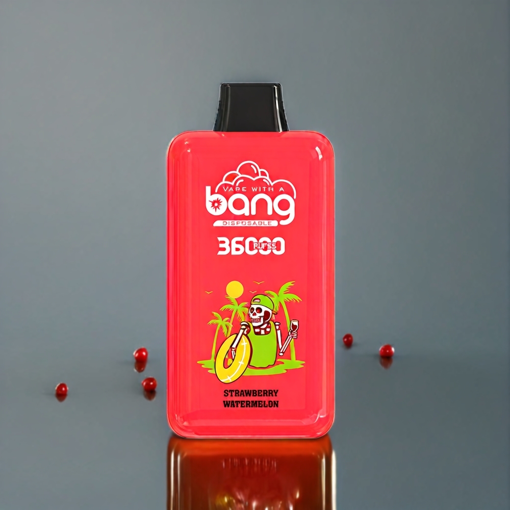 Bang 36000 Power パワー ストロベリーウォーターメロン ジャパン まとめ買い 5% 850mAh 36ml