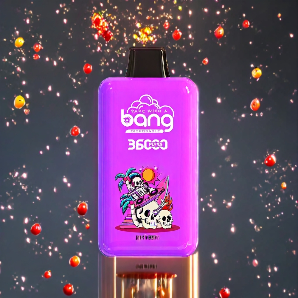 Bang 36000 Power パワー ミックスフルーツ ジャパン まとめ買い 850mAh 36ml 1.0オーム