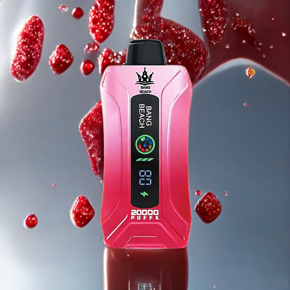 BangBeach 20000パフ ストロベリーアイス ジャパン まとめ買い 35ml 650mAh スマートスクリーン