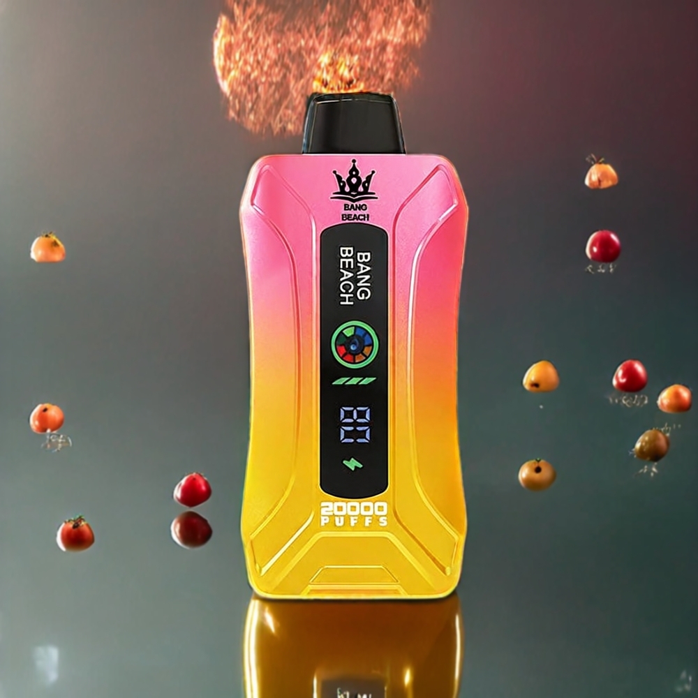 Bang Beach 20000パフ ピーチマンゴー ジャパン まとめ買い 35ml 650mAh スマートスクリーン