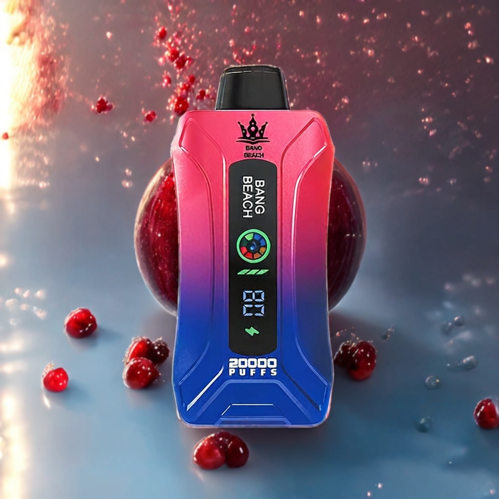 Bang Beach 22000パフストリプルベリーアイスジャパンまとめ買いスマートスクリーン付き