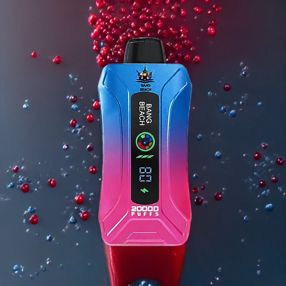 Bang Beach 22000パフスブルーベリーレーズベリージャパンまとめ買いスマートスクリーン付き