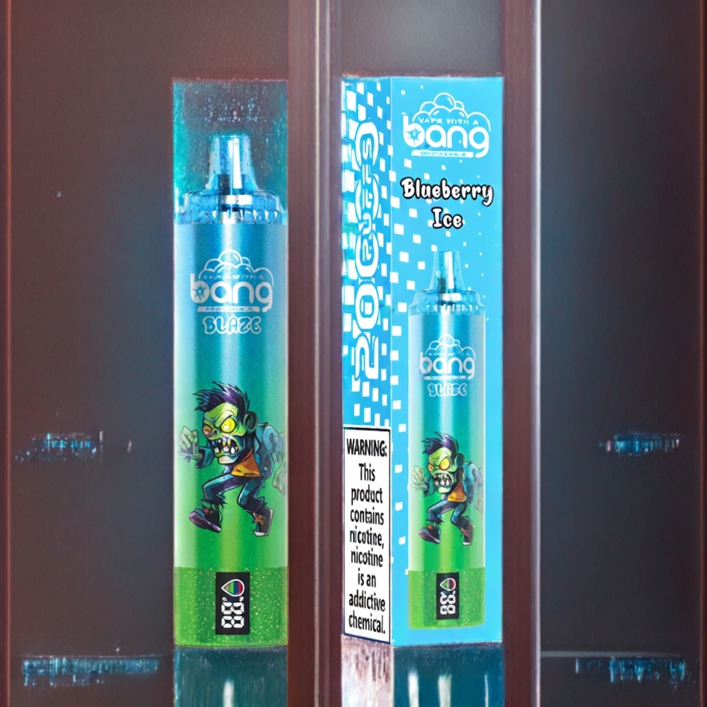 Bang Blaze Tornado 20000パフ ブルーベリーアイス ジャパン まとめ買い Type-C 空気調節 0-5%ニコチン