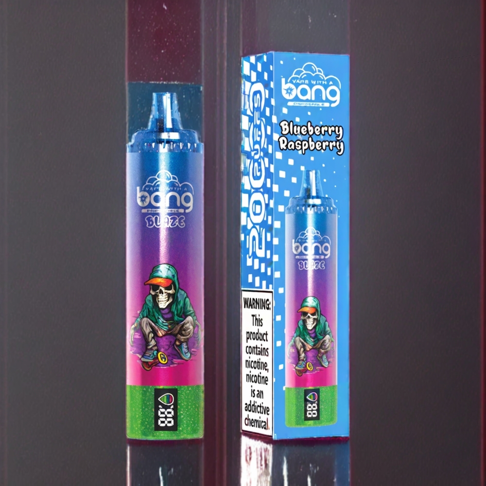 Bang Blaze Tornado 20000パフ ブルーベリーレーズベリー ジャパン まとめ買い Type-C充電 空気流量調整 0-5%ニコチン