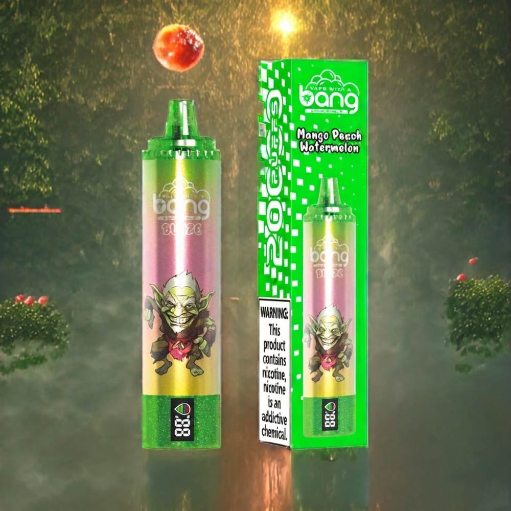Bang Blaze Tornado 20000パフ マンゴーピーチウォーターメロン ジャパン まとめ買い Type-C充電 空調調整