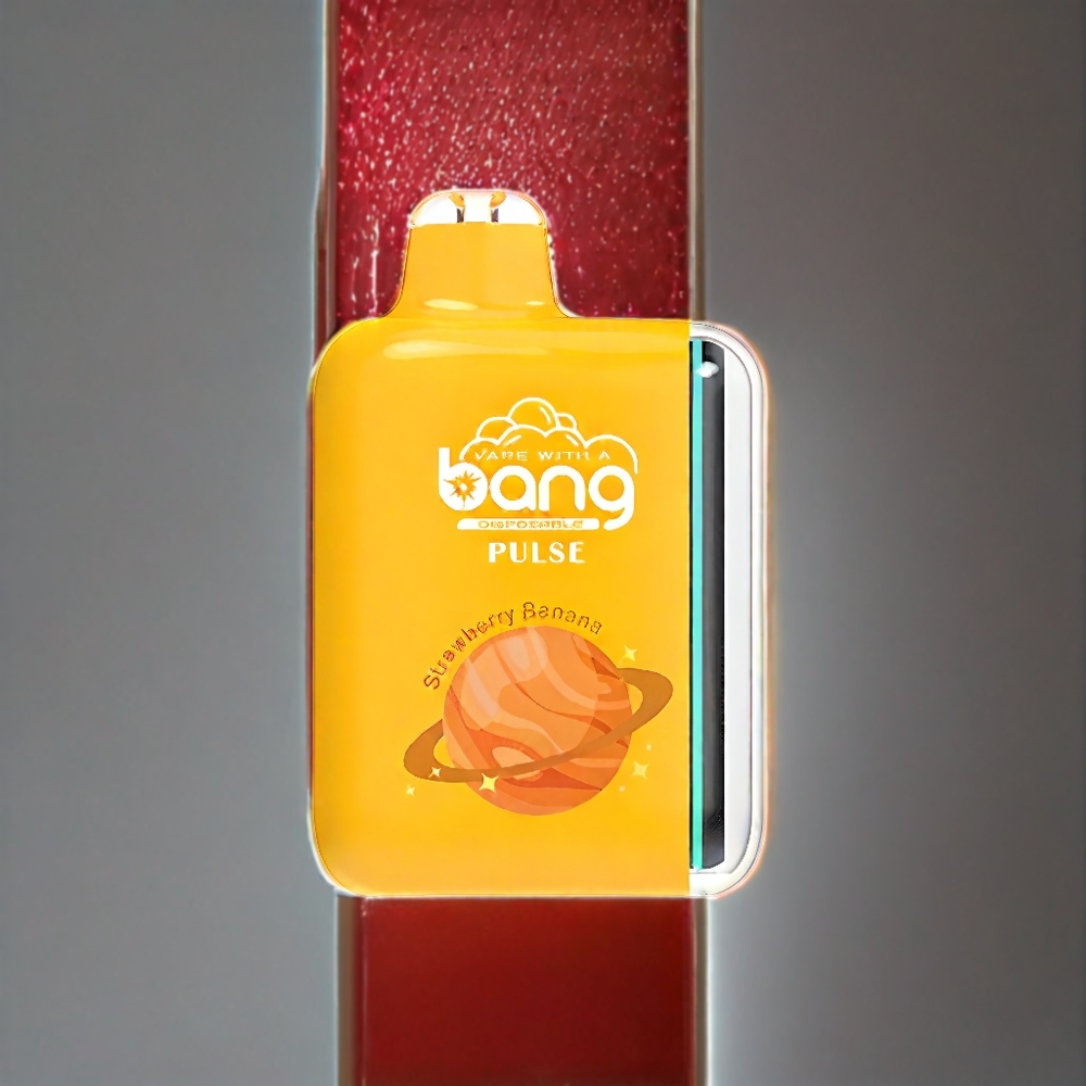 Bang Pulse 18000パフス ストロベリーバナナ ジャパン まとめ買い Type-C 650mAh 26ml 1.0オームメッシュコイル