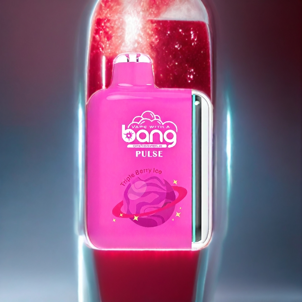 Bang Pulse 18000 パフス トリプルベリーアイス ジャパン まとめ買い Type-C 650mAh 26ml 1.0Ω