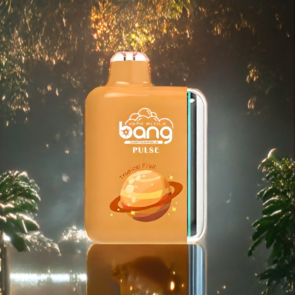 Bang Pulse 18000パフス トロピカルフルーツ ジャパン まとめ買い Type-C 650mAh 26ml メッシュコイル