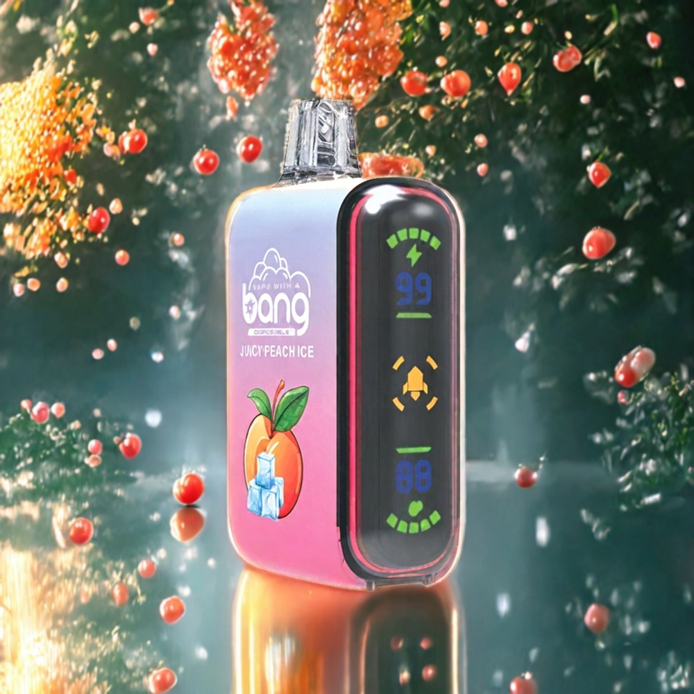 Bang Rocket 18000パフ ジューシーピーチアイス ジャパン まとめ買い 26ml 650mAh ニコチン0-5%