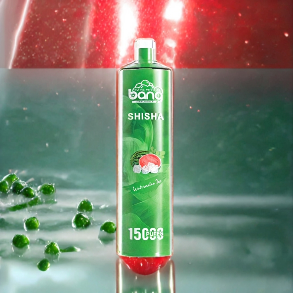 Bang Shisha 15000パフ スイカアイス ジャパン まとめ買い 23ml 600mAh Type-C充電