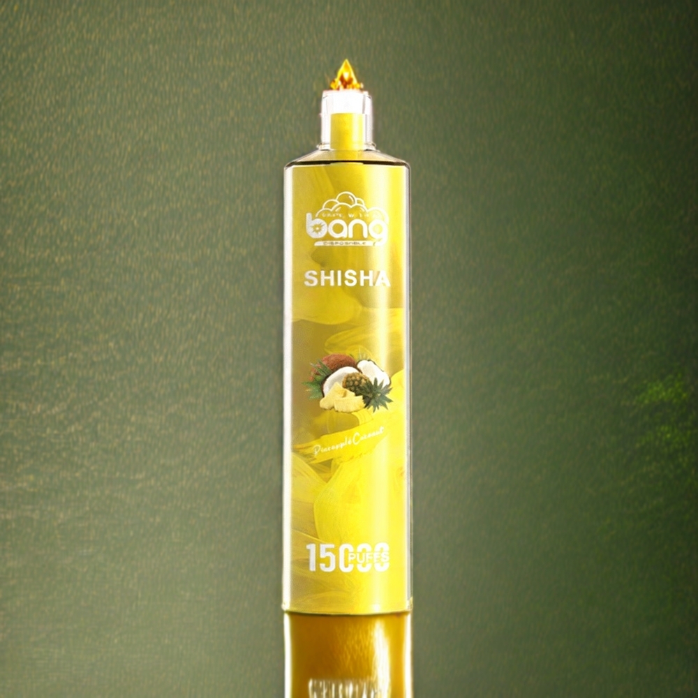 Bang Shisha 15000パイナップルココナッツジャパンまとめ買いType-C充電600mAh