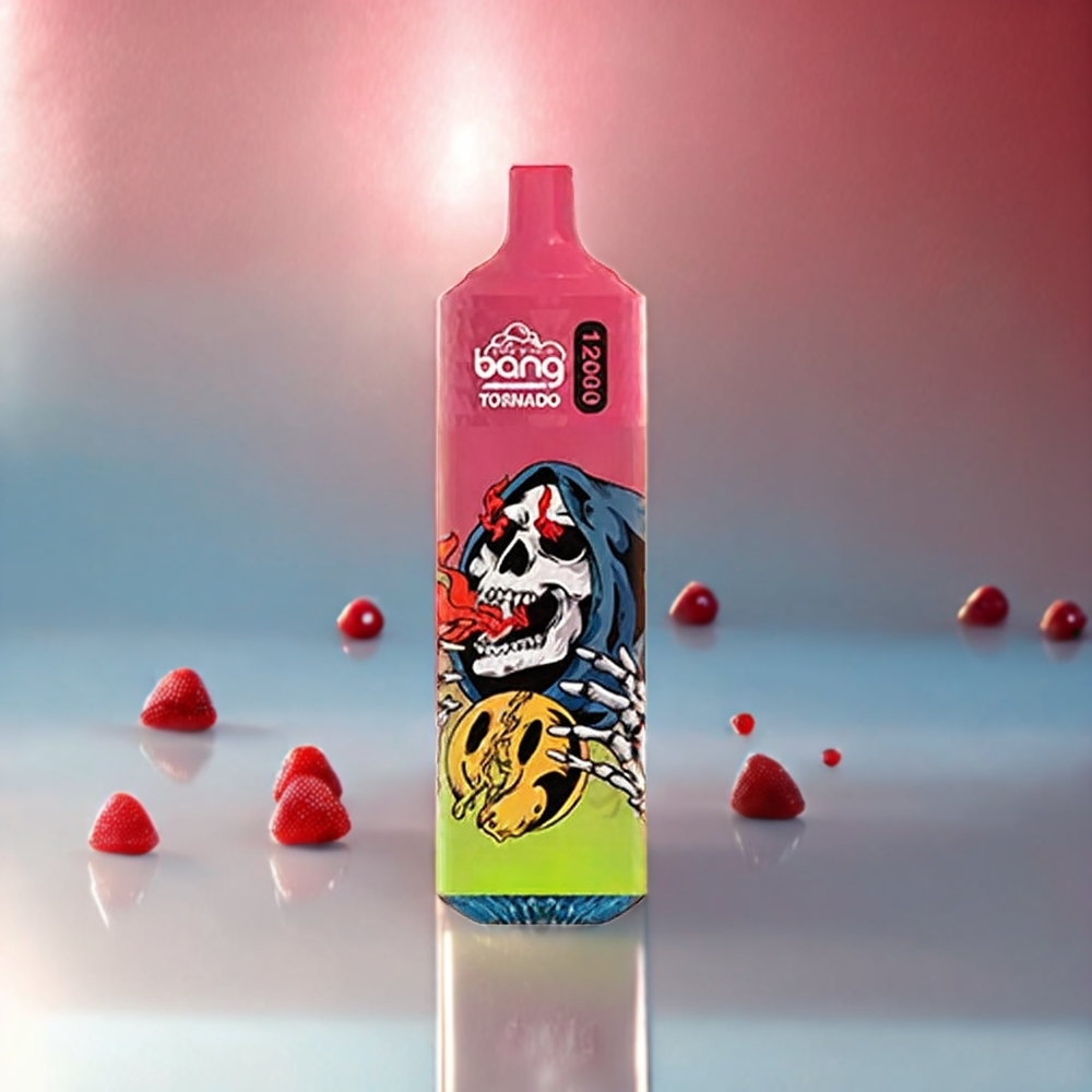Bang Tornado 12000パフ ストロベリーアイスクリーム ジャパン まとめ買い 23ml 650mAh 0-5%