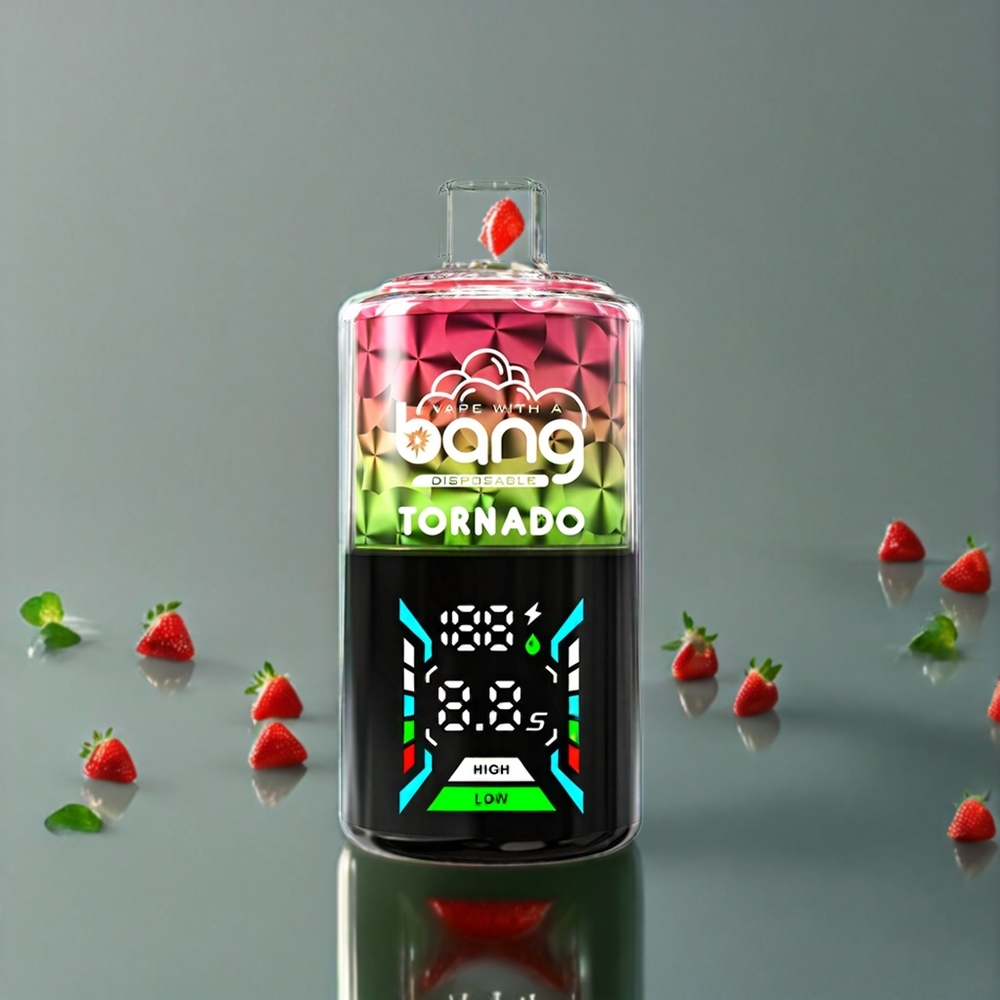 Bang Tornado 40000パフス・ストロベリーキウイ・ジャパンまとめ買い・0%・40ml・850mAh