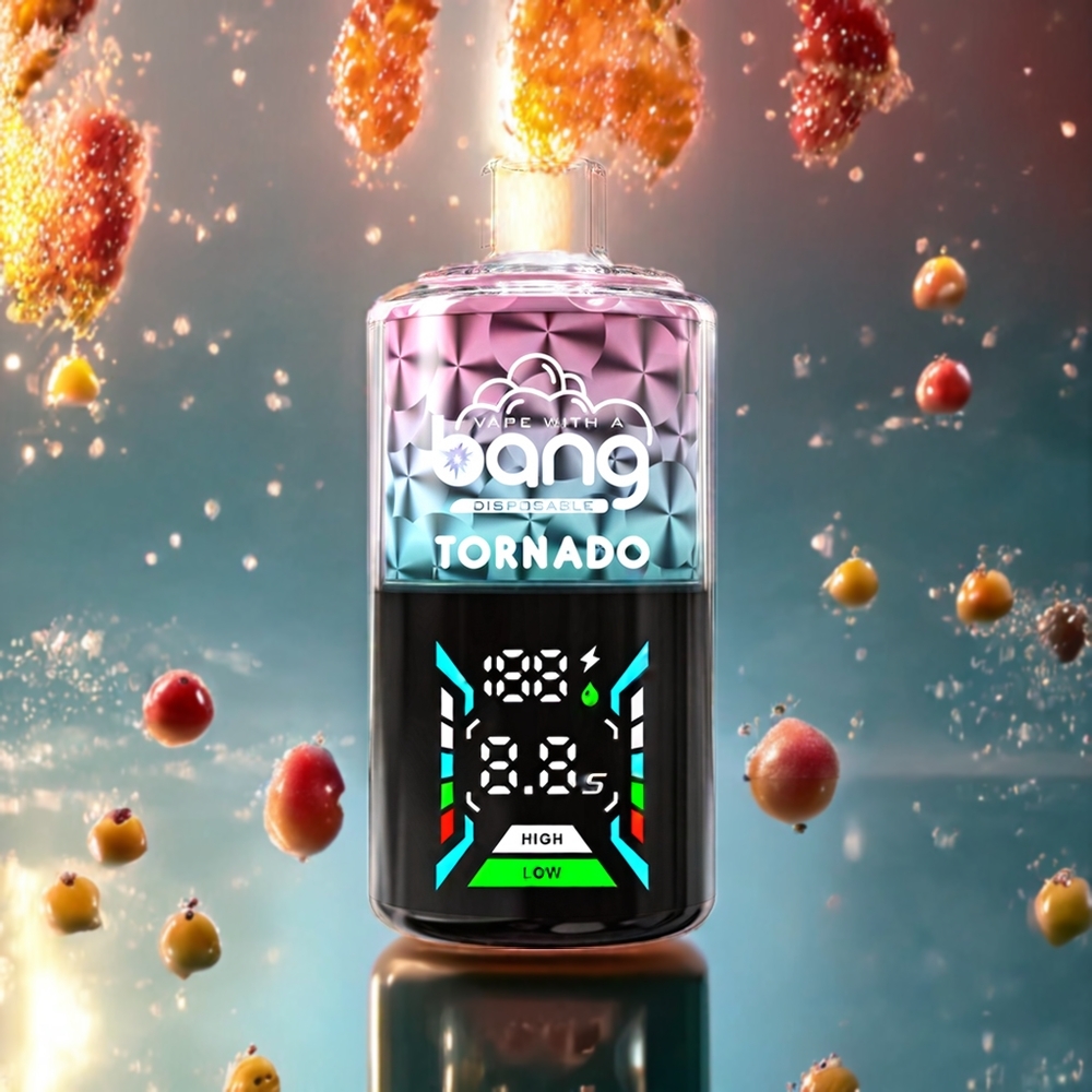 Bang Tornado 40000パフス ピーチアイス ジャパン まとめ買い 0% 850mAh 40ml