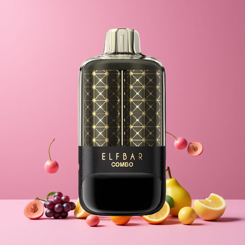 ELF BAR COMBO 25000パフ ピンクレモネード＆グレープフルーツ ジャパン まとめ買い 22ml 700mAh デュアルモード
