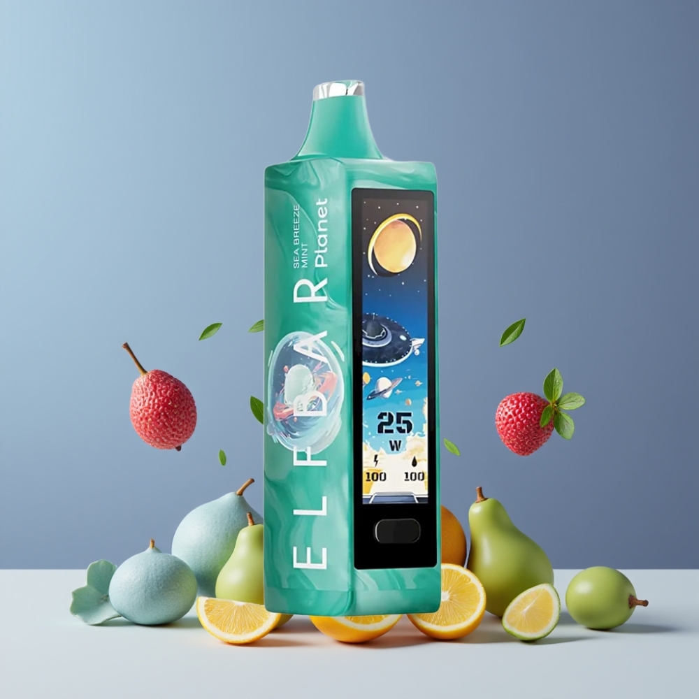 ELF BAR Planet 25000パフス使い捨べイプ海風ミント18ml800mAhメッシュジャパンまとめ買い