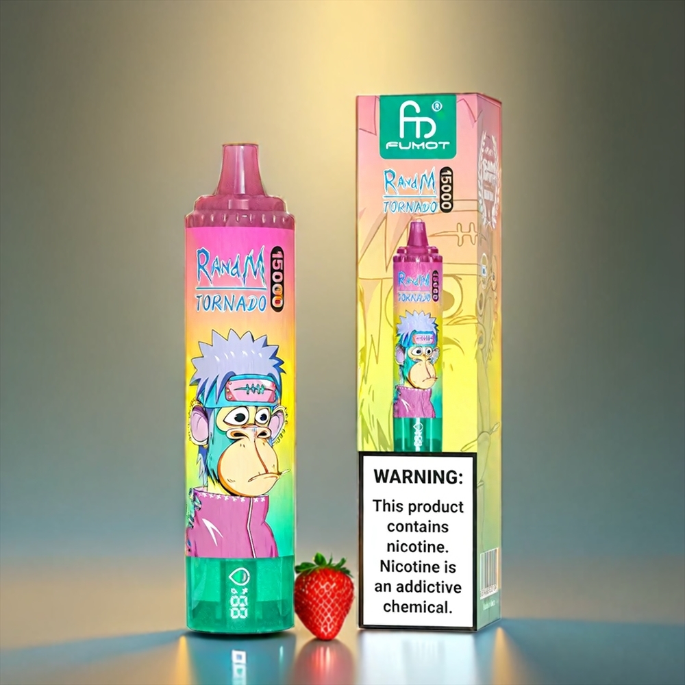 Fumot RandM Tornado 15000 Puffs 25ml 850mAh ジャパン まとめ買い