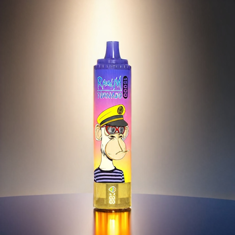 Fumot RandM Tornado 15000 25ml 850mAh 0.9Ωメッシュ ピーチブルーベリーキャンディ ジャパン まとめ買い
