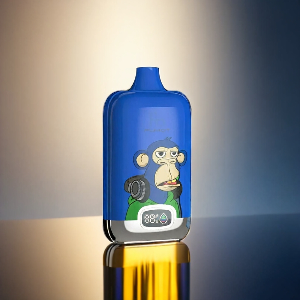 Fumot Tornado Digital 20ml 12000 Puffs 550mAh Type-C ブルーベリーレーズベリー ジャパン まとめ買い