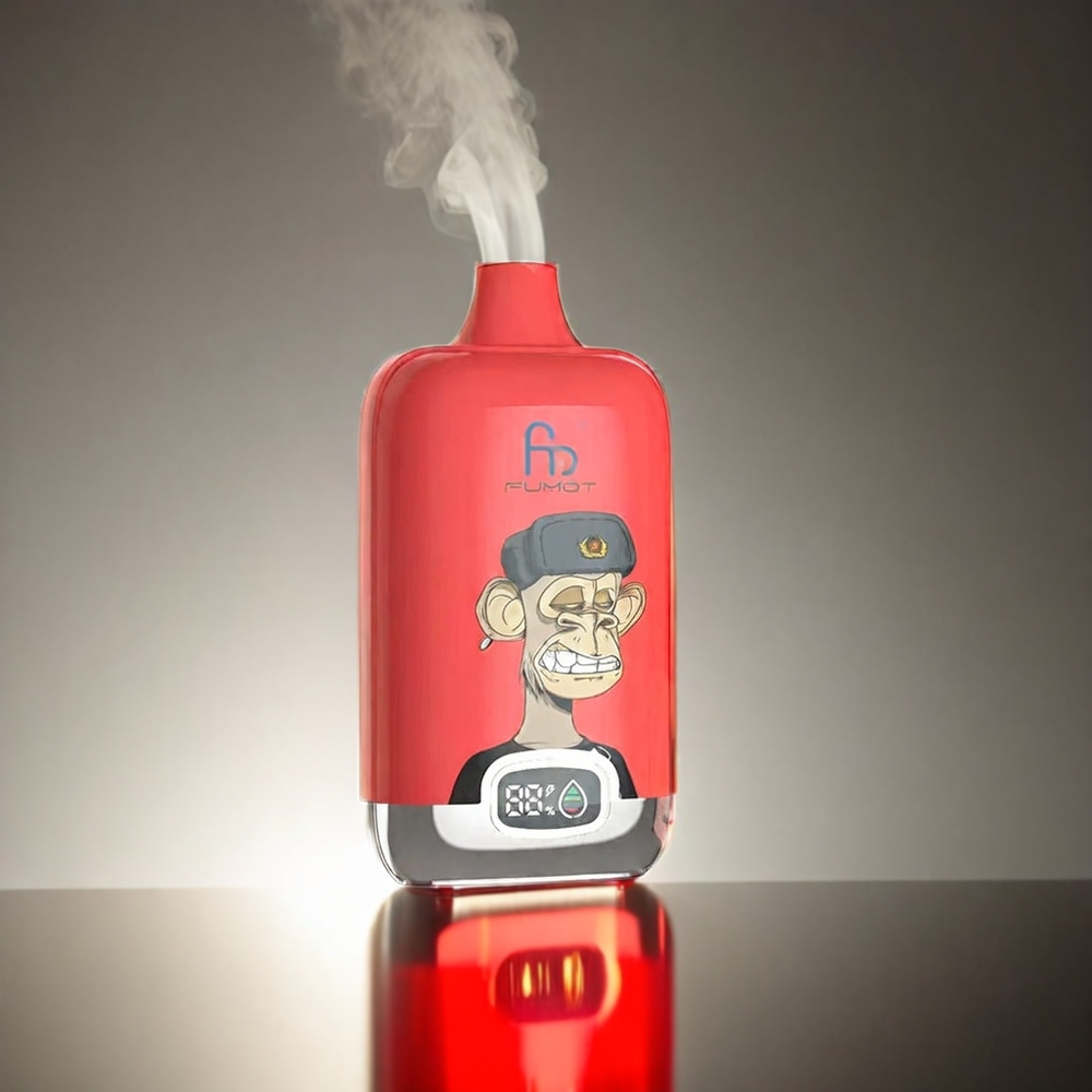 Fumot Tornado Digital Box 12000 Puffs 20ml 550mAh ストロベリーレッドブル ジャパン まとめ買い