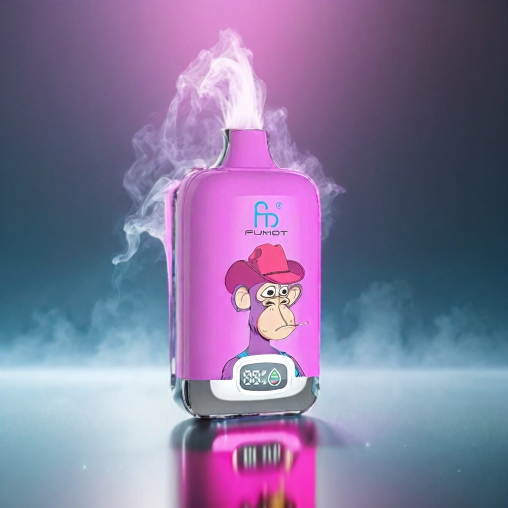 Fumot Tornado Digital Box 20ml 550mAh 12000 Puffs ドラゴンフルーツアイス ジャパン まとめ買い