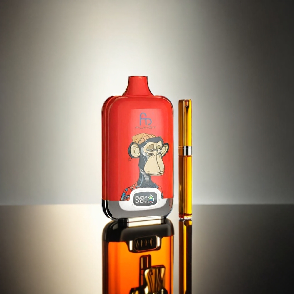 Fumot Tornado Digital Box 20ml Type-C 12000 Puffs チェリー ジャパン まとめ買い