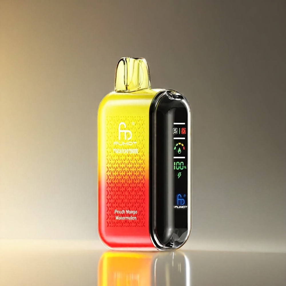 Fumot Tornado 20000 Puffs Dual Mesh 20ml 850mAh ピーチマンゴーウォーターメロン ジャパン まとめ買い