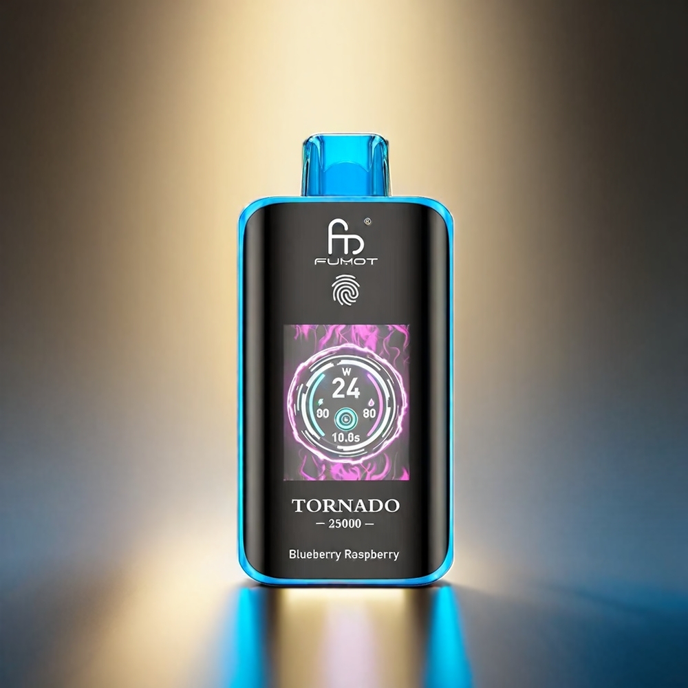 Fumot Tornado 25000 Puffs 20ml 700mAh Type-C ブルーベリーレーズベリー ジャパン まとめ買い