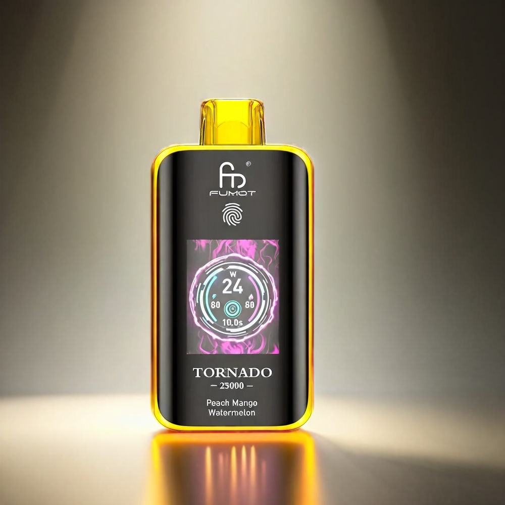 Fumot Tornado 25000 Puffs HD Screen 700mAh 20ml ジャパン まとめ買い