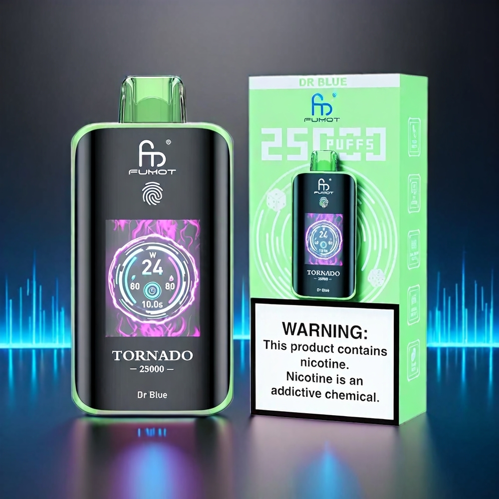 Fumot Tornado 700mAh 20ml 25000 Puffs ジャパン まとめ買い