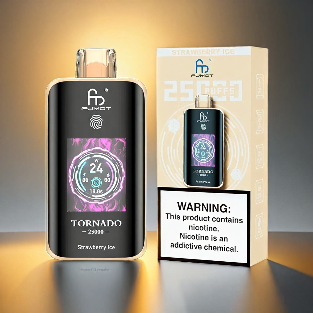 Fumot Tornado 700mAh 20ml 25000 Puffs ジャパン まとめ買い