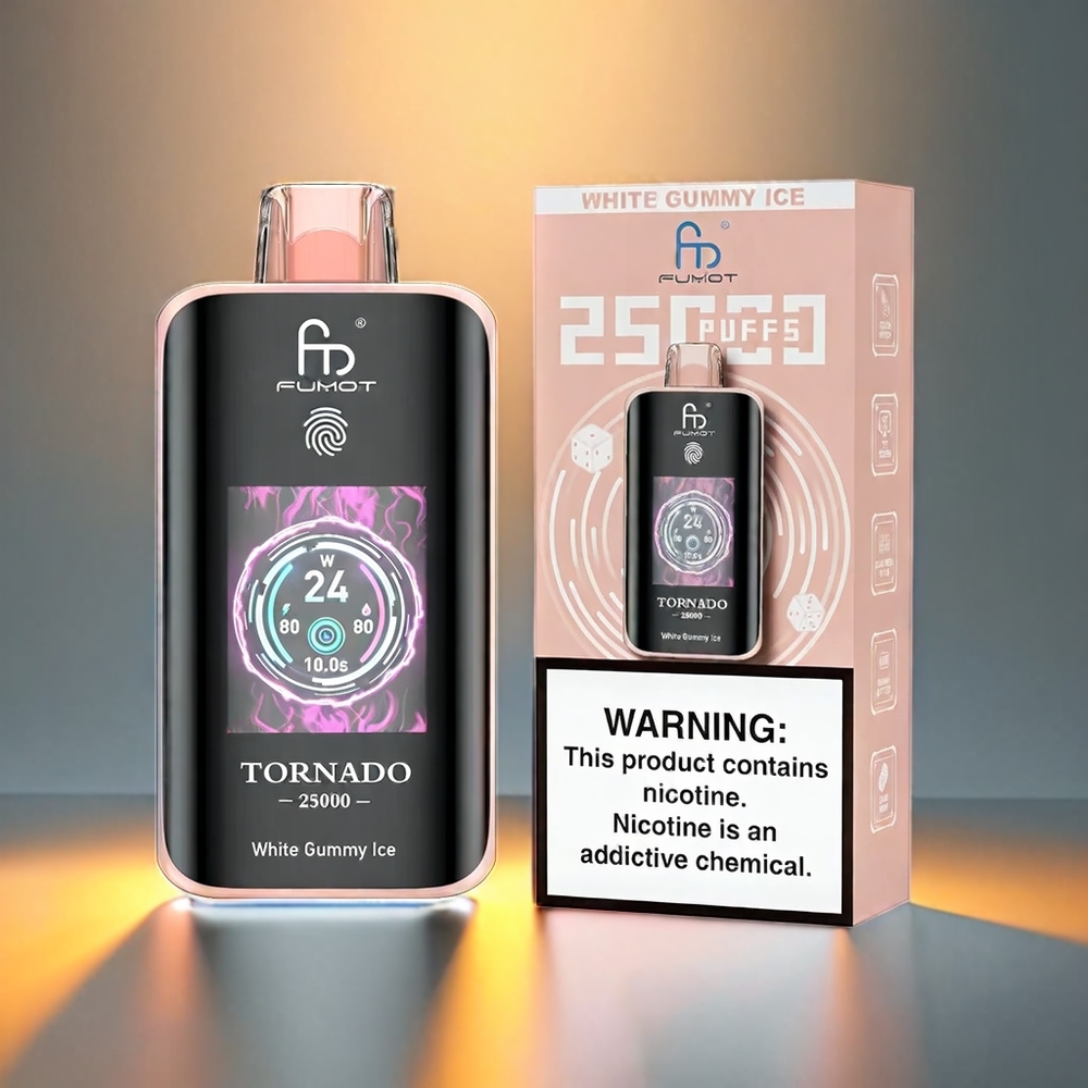 Fumot Tornado 700mAh 20ml 25000 Puffs ジャパン まとめ買い