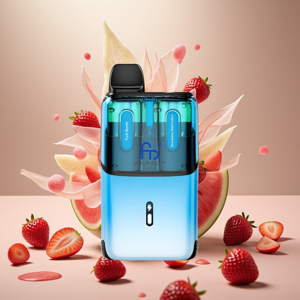 Fumot Ultra T32000 32000回 フルーツボム&ストロベリーメロン ジャパン まとめ買い 800mAh 24ml Type-C