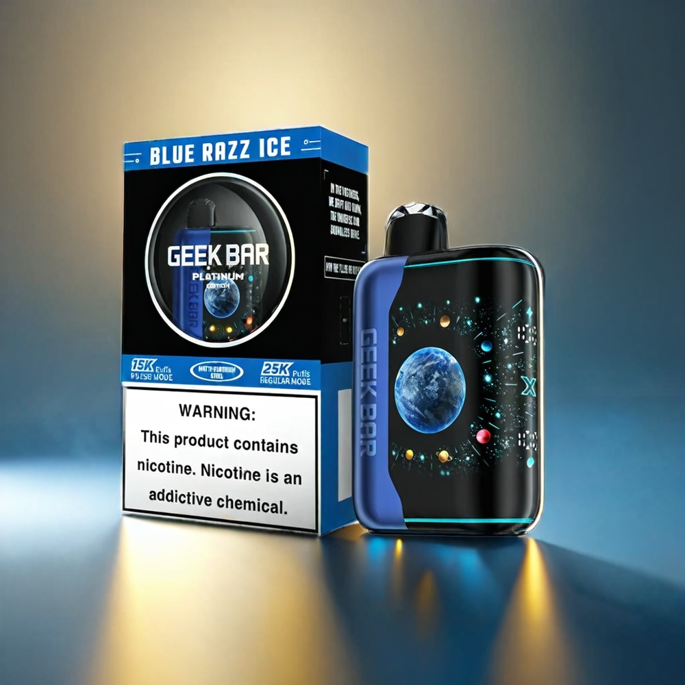 Geek Bar Pulse X 25000パルス ダイナミック3D ブルーレズアイス ジャパン まとめ買い