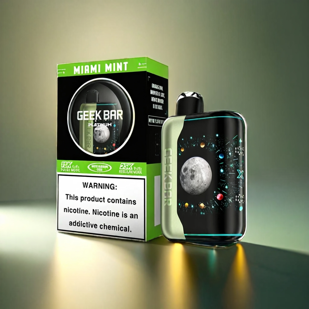Geek Bar Pulse X Platinum 25000 Puffs 20mL ジャパン まとめ買い