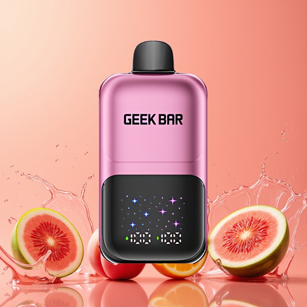 GEEKBAR 2GO 50000 ピーチ&ウォーターメロン ジャパン まとめ買い デュアルタンク 5%ニコチン