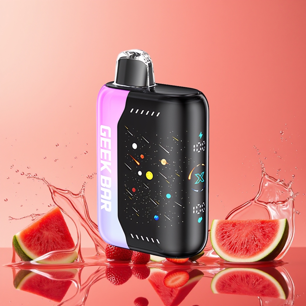 GEEKBAR Pulse X 42K Meteor Edition ストロベリーメロン ジャパン まとめ買い 5% デュアルメッシュコイル 3D曲面スクリーン