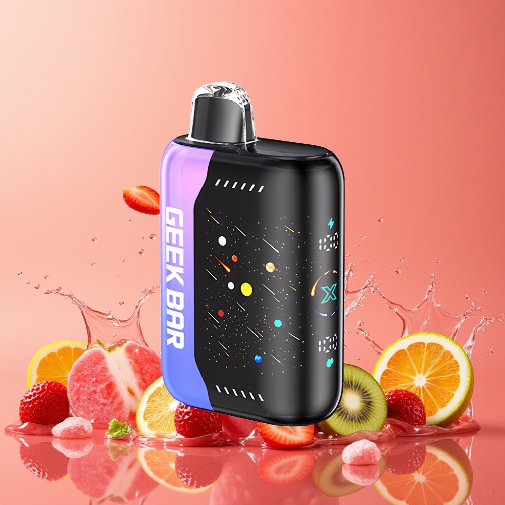 GEEKBAR Pulse X 42K Meteor Edition ストロベリーキウイアイス ジャパン まとめ買い 820mAh デュアルメッシュコイル