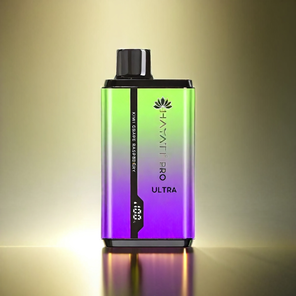 Hayati Pro Ultra 15000 850mAh 24ml キウイグレープラズベリー ジャパン まとめ買い