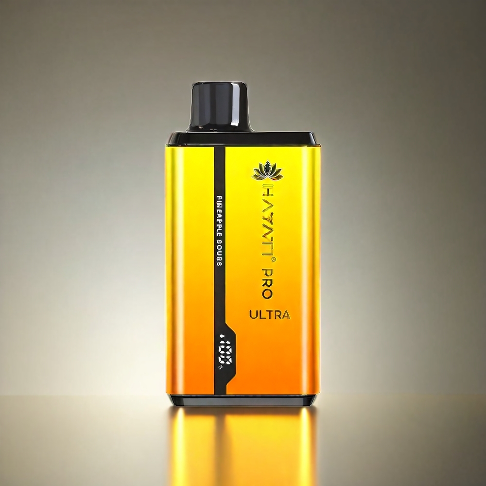 Hayati Pro Ultra 15000 Puffs 24ml 2% パイナップルサワー ジャパン まとめ買い