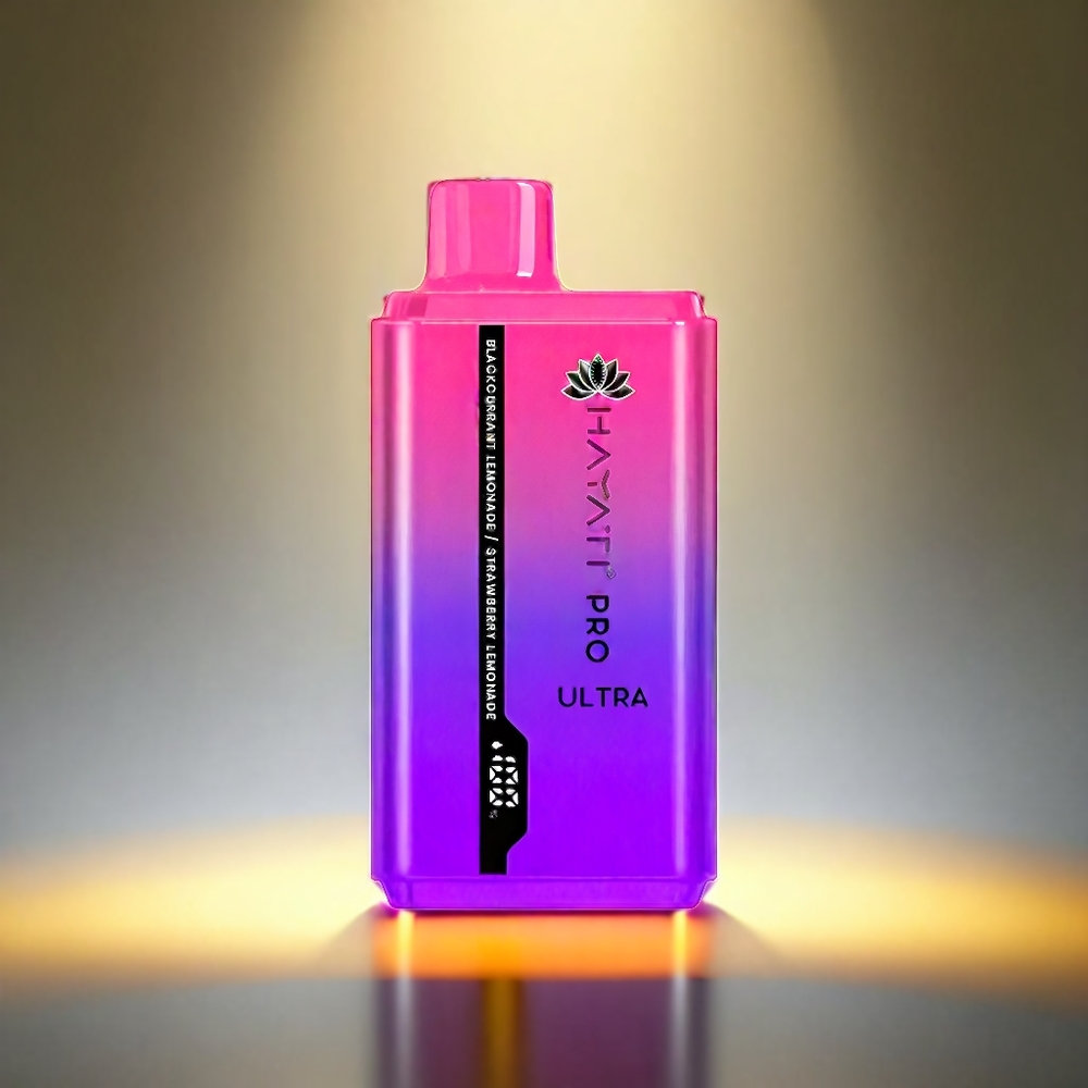 Hayati Pro Ultra 15000 Puffs 2×12ml ブラックカラントレモネードストロベリーレモネード ジャパン まとめ買い