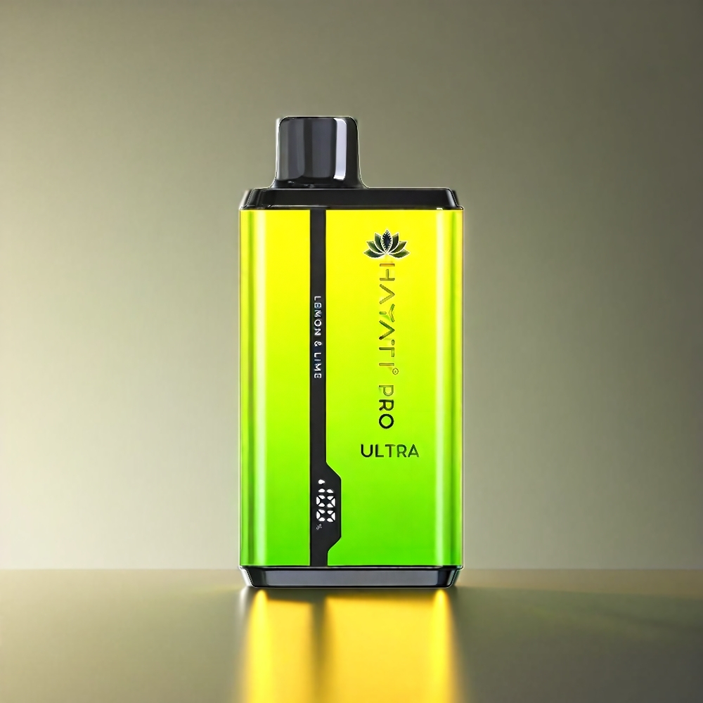 Hayati Pro Ultra 15000 Puffs 850mAh 24ml 2% レモンライム ジャパン まとめ買い