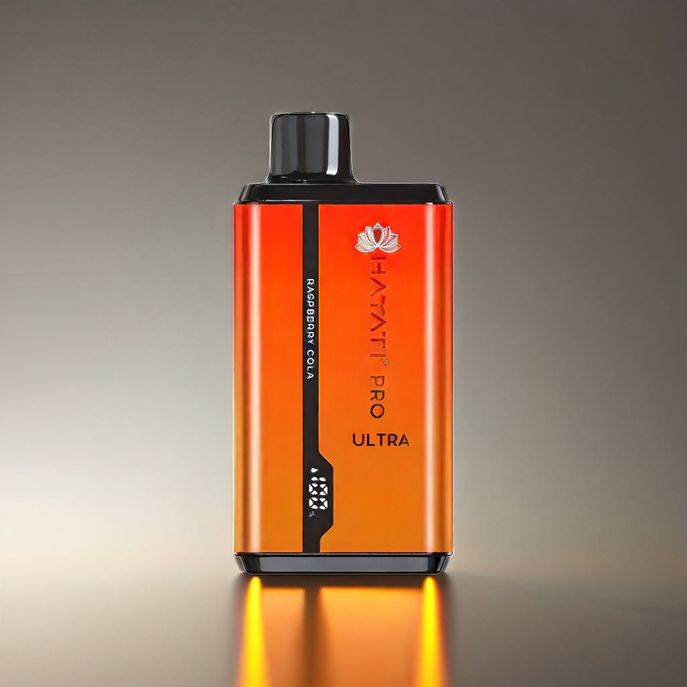 Hayati Pro Ultra 15000 Puffs 850mAh 24ml 2% ラズベリーコーラ ジャパン まとめ買い