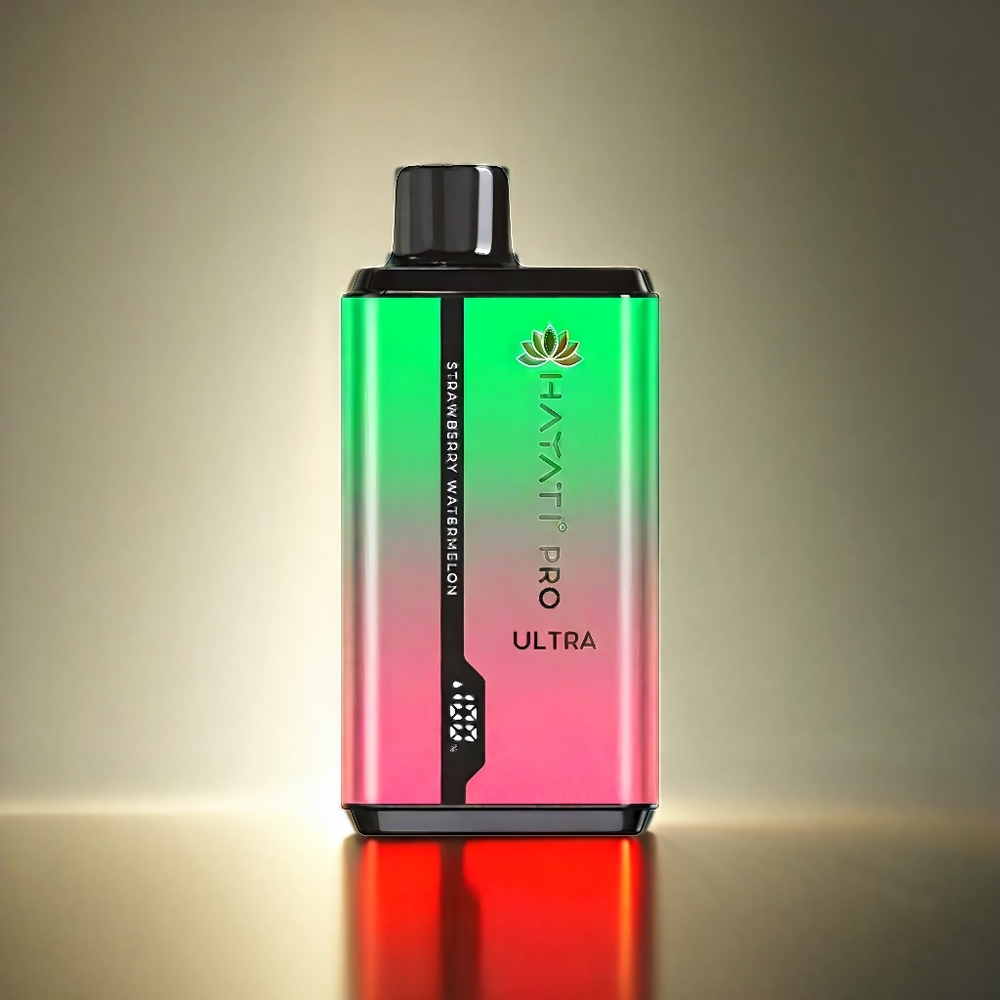 Hayati Pro Ultra 15000 Puffs 850mAh 24ml 2% ストロベリーウォーターメロン ジャパン まとめ買い