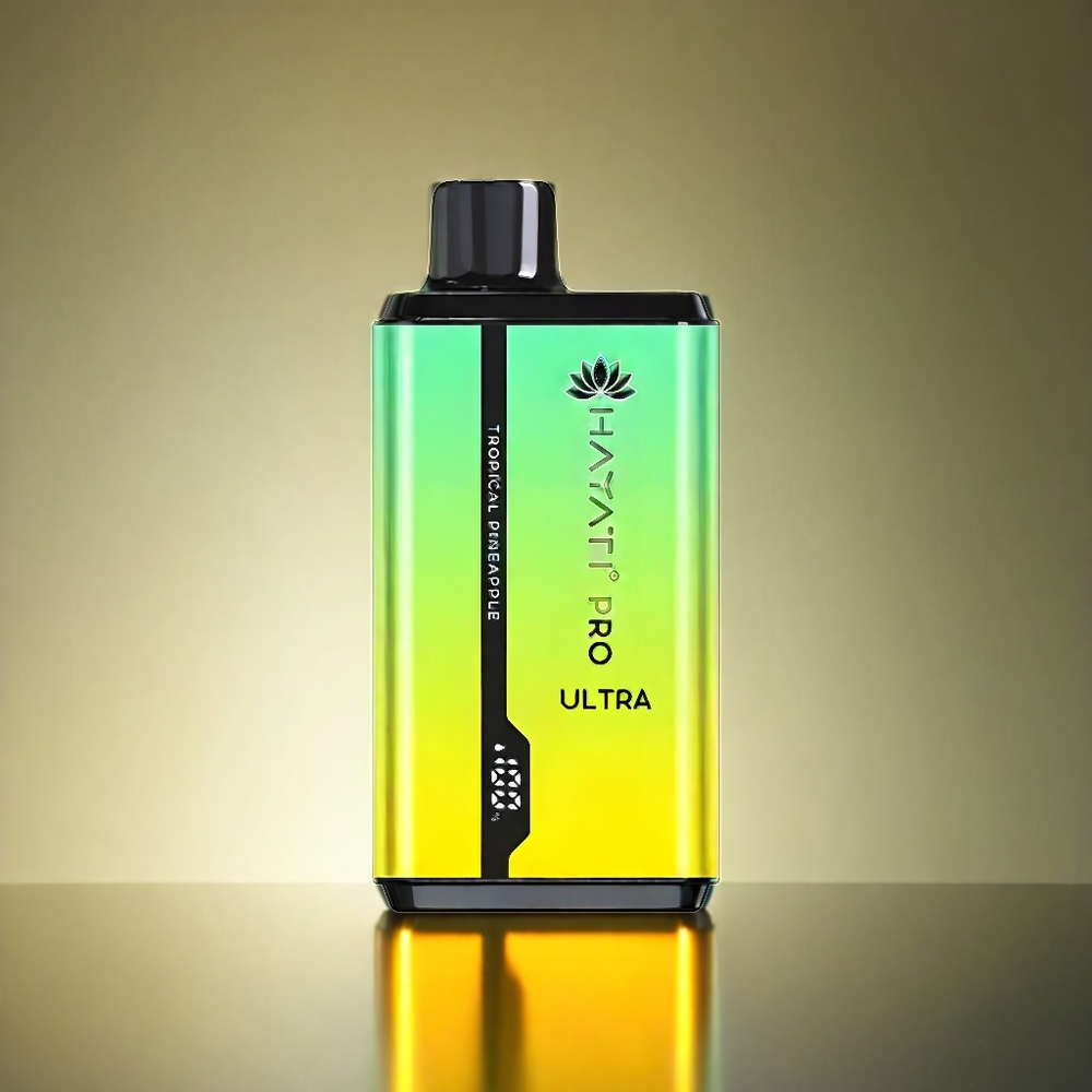 Hayati Pro Ultra 15000 Puffs 850mAh トロピカルパイナップル ジャパン まとめ買い