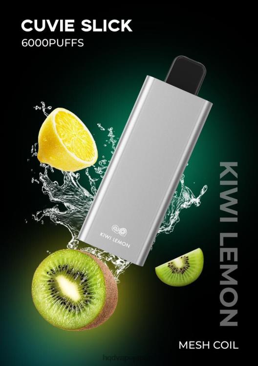 HQD Vape For Sale - HQD CUVIE SLICK 6000パフ 滑らかなキウイレモン 4NXV230